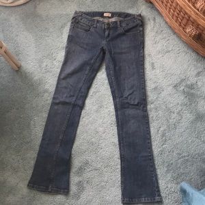 Free People Slim Boot Jean